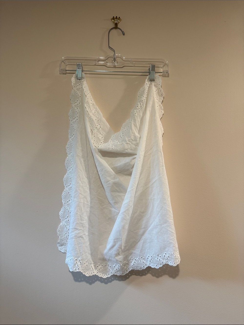 GAP 100% Cotton Eyelet Bandana Scarf